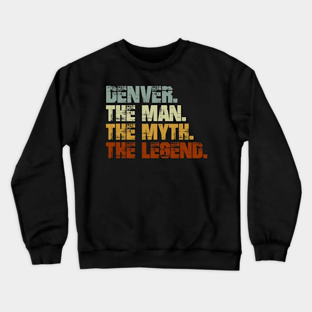 Denver Crewneck Sweatshirt by designbym